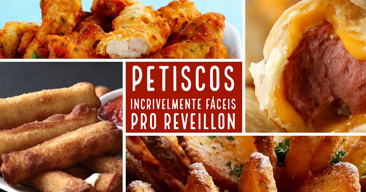 Read more about the article Receitas Petiscos Incrivelmente Fáceis Para o Reveillon